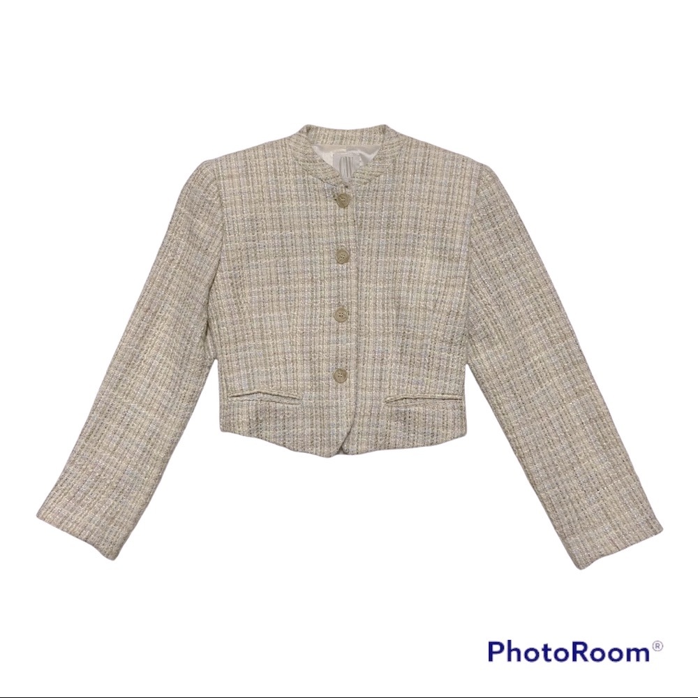 Clifford & Wills Vintage Wool Cropped Jacket Size 4P